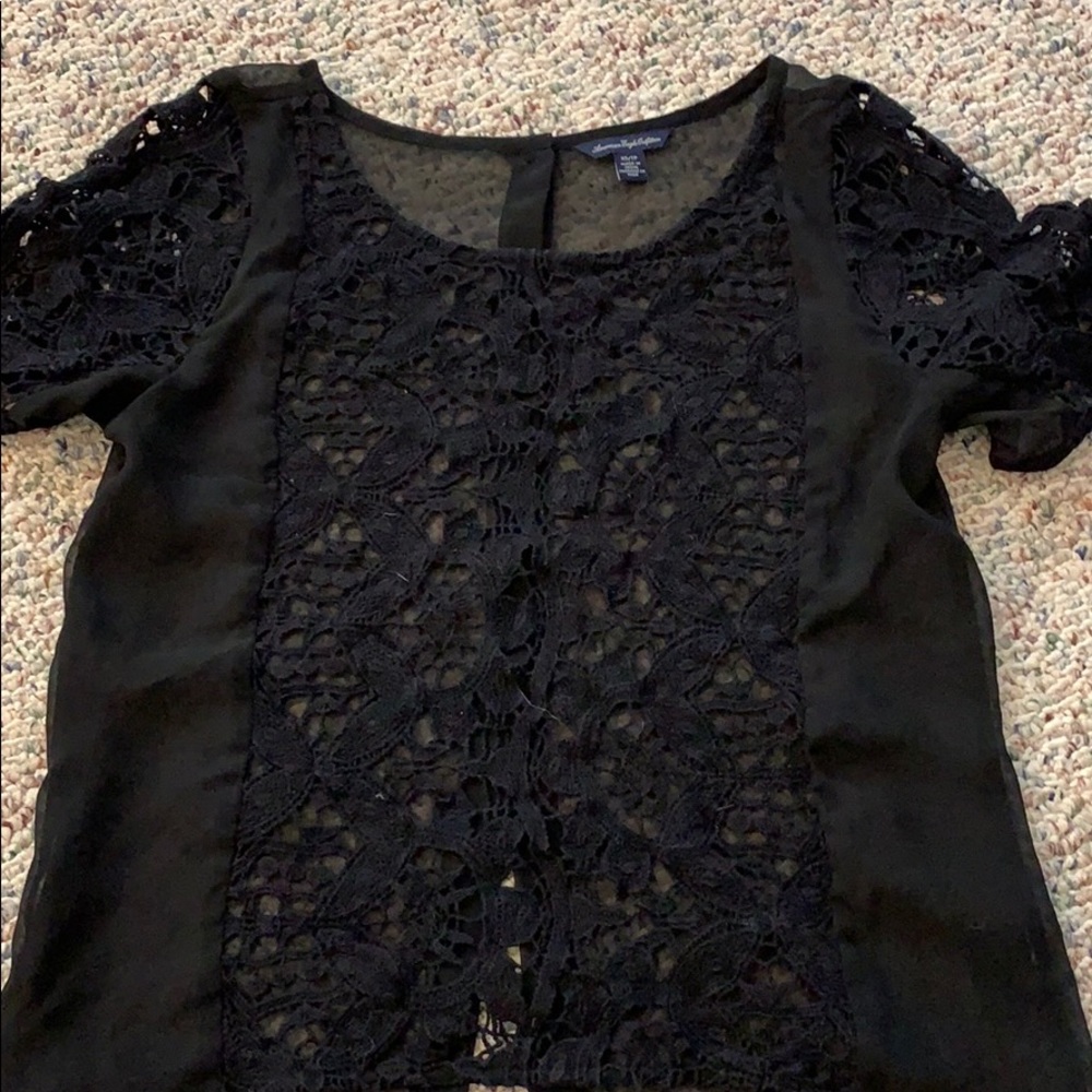 ae short sleeve blouse